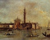 View Of The Island Of San Giorgio In Alga Venice - 弗朗西斯科·格拉蒂